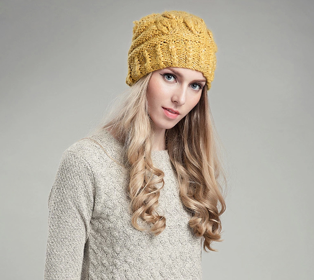 秋冬保暖又時(shí)髦，一頂針織帽就足夠！